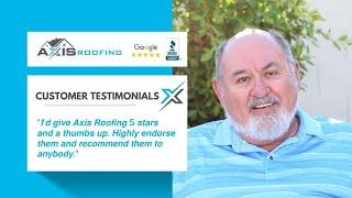 Axis Roofing Customer Testimonial (Aaron Schmidt) - Chandler, Arizona