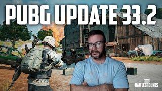 PUBG Update 33.2 Info, Patch Notes, and Thoughts