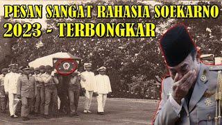 CEPAT SEBARKAN INILAH SATU PESAN SOEKARNO YANG SELAMA INI DIRAHASIAKAN NEGARA?! - SEJARAH NUSANTARA