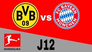 Borussia Dortmund 1-1 Bayern Munich en vivo Bundesliga Jornada 12