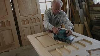 CARPENTER - WOODEN DOORS CONSTRUCTION / MADE  SOLID WOOD  / STYLOWE DRZWI ... BUDOWA ... KONSTRUKCJA