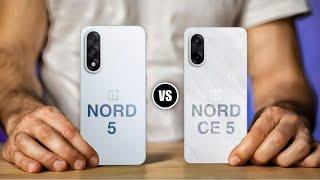 OnePlus NORD 5 vs OnePlus NORD CE 5