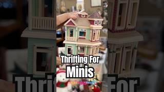 Thrifting For Minis | Shop With Me | Vintage Barbie, Hallmark Houses