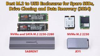 Best M.2 2230 - 2280 to USB Enclosures 2024 | Fast Speeds & Universal Compatibility