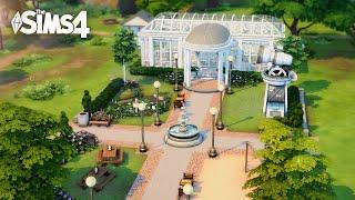 Community Greenhouse  | Greenhouse Haven Kit | No CC | Sims 4 Speed Build