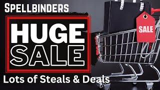 So Many Crafty Steals & Deals! SALE at Spellbinders!! | #papercraft #cardmaking