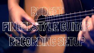 Budget Fingerstyle Guitar Recording Setup - Zoom H4n Pro Portable Recorder Test