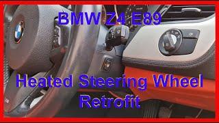 BMW Z4 E89 Heated Steering Wheel Retrofit