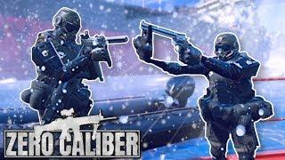 TACTICAL MINI SOLDIER INFILTRATION! - Zero Caliber VR Gameplay - Frostbite Mission