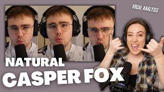 CASPER FOX Natural - Imagine Dragons Acapella Cover | Vocal Coach Reaction (& Analysis)