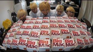 【30,000kcal】Crazy amount BigMac BATTLE