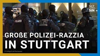 Polizei-Razzia in Stuttgart