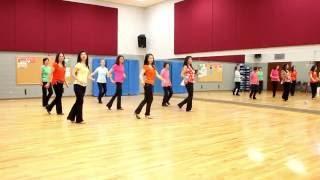 Tennessee Whiskey - Line Dance (Dance & Teach in English & 中文)