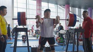 Liu Huanhua, Tu Yi, Li Dayin Squat Session | 2025 Chinese National Championship