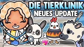  DAS SCHULPRAKTIKUM BEIM TIERARZT  🩺 DAS NEUE TOCABOCA TIERZENTRUM UPDATE   #tocaboca #deutsch