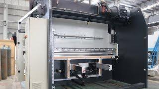 KRRASS® 125 Ton X 3200 7Axis CNC Press Brake with DELEM DA66T CNC 4 Axis Backgage X R Z1 Z2 X Prime