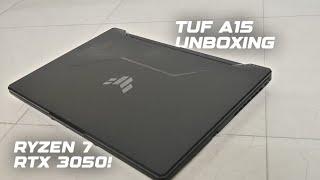 Asus Tuf A15 Ryzen 7 7435HS unboxing | Rtx 3050