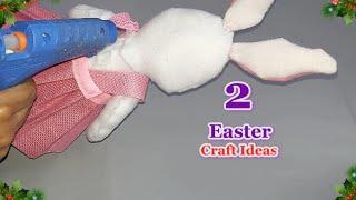 2 Budget Friendly Easter craft ideas from ordinary materials | DIY Easy Easter craft idea 