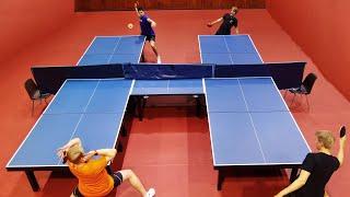 The Funniest Ping Pong Match in HISTORY