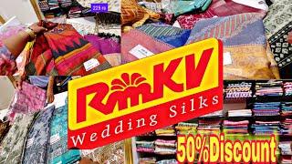 ‼️RMKV 50%Discount Chanceless New Arrival Daily wear & Function Sarees Collections WoW Budget Price