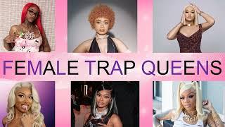 Female Trap Queens | With Playlist | Female Rappers Mix | Best Female Rappers | Girl Rap Songs