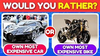 Would You Rather Luxury Edition  | Pick One Kick One | Decision Duel