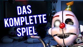 DAS KOMPLETTE SPIEL | FNAF Sister Location LONGPLAY (Deutsch/German)