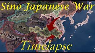 (HOI4)Sino Japanese War || Timelapse