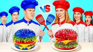 Boys VS Girls Cooking Challenge by Multi DO Challenge