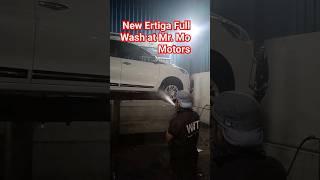 New Ertiga Full Wash at Mr.Mo Motors & Services Hyd Bandlaguda cell#7702230164