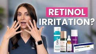 Get Rid of Retinol Irritation - The Retinol Sandwich Technique  | Dermatologist Tretinoin Tips