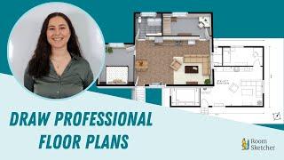 Create Professional Floor Plans with RoomSketcher