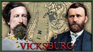 US-Bürgerkrieg -Entscheidungsschlacht VICKSBURG 1863 - Videobesuch des Schlachtfeldes