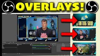 How to install and use overlays in OBS