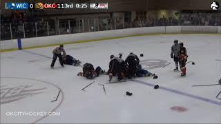 OKC Blazers vs. Wichita Jr. Thunder Brawl 11/24