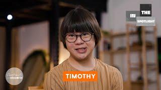 Living with Down syndrome, Timothy | In The Spotlight