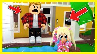 ÜVEY BABA BENİ EVDEN KOVDU   ROBLOX BROOKHAVEN HİKAYE | KÜBRA NİSA