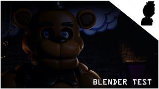 [FNAF/BLENDER] Remake of first ever Blender Animation (FILLER)