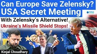 Zelensky To Go? Trump- Secret Meeting! EU To Issue War Bonds! France Nuclear Umbrella! World Affairs