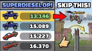 SKIP THE LAST BRIDGE TO GO FAST!!  IN COMMUNITY SHOWCASE - Hill Climb Racing 2