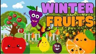 Winter Fruits Song |  Nursery Rhymes & Kids Songs | Fruit Song | The | Preschool Songs |