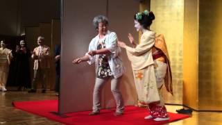 京都   上七軒  勝奈さん  五花街の夕べ   ハイアットリージェンシー2015.6.28