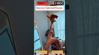 Men Are Talented People.#adam #respect #funnycomedy #shorts