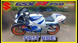 Retro Superbikes Rides - Suzuki GSXR750 SRAD
