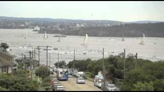 www.farevela.net Start of the 2010 Rolex Sydney Hobart RolexSydneyhobartstart.mov