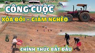 Quanglinhvlogs || Công Cuộc Xoá Đói Giảm Nghèo Của Người Dân Bản Chính Thức Bắt Đầu.