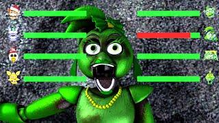 [SFM FNaF]  Shamrock Security Breach vs Christmas Originals WITH Healthbars