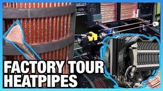 How Copper Heatpipes Are Made | China Factory Tour (Cooler Master)