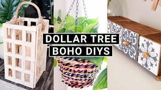 DIY Anthropologie-Inspired DOLLAR TREE Decor   Boho Ideas for Summer