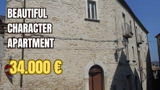 Beautiful character apartment for sale in Palmoli, Abruzzo.